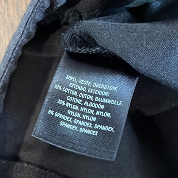 ANTHROPOLOGIE Black Women’s Pants Size 8 - Picture 6 of 6